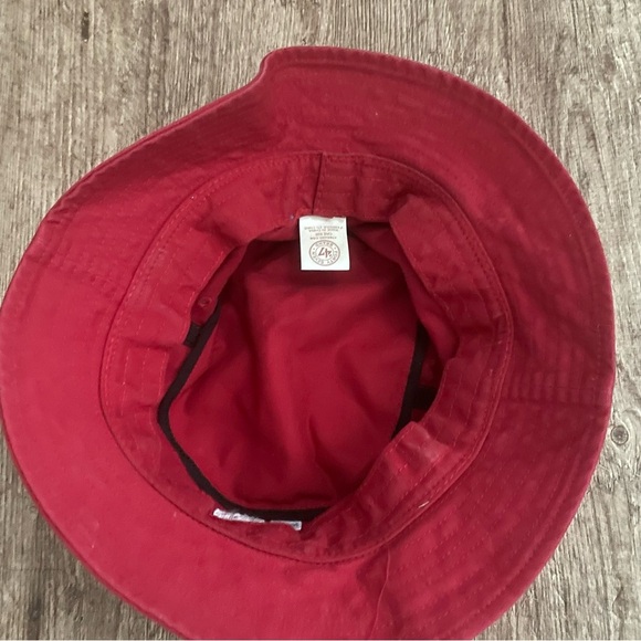 University of Houston UH Red and Black Bucket Hat - Picture 3 of 5